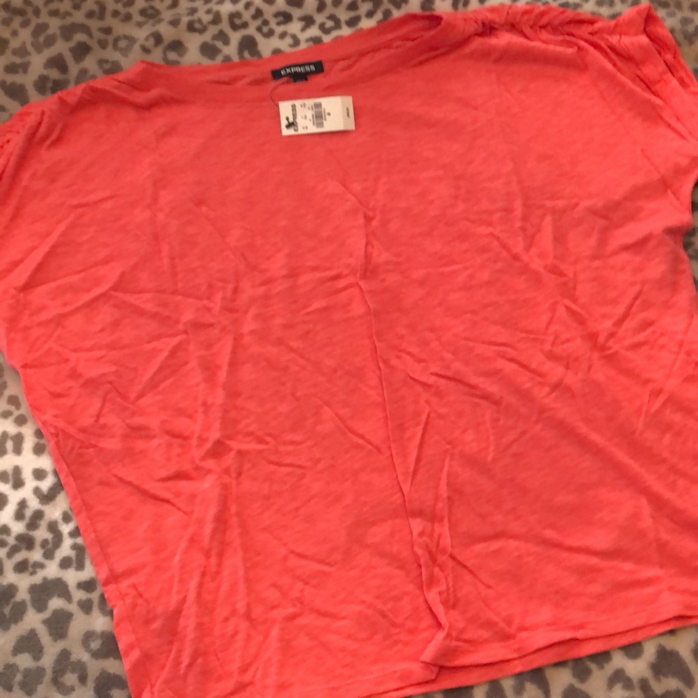 Express Tee in Cayenne Orange Size Medium - Picture 4 of 14
